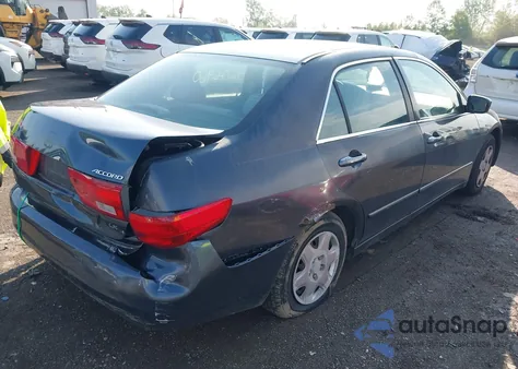 2005 Honda Accord 2.4 Lx from USA, damaged, VIN 1HGCM56425A046036